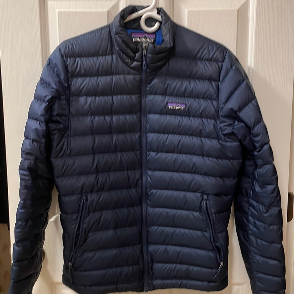 Patagonia sweater down jacket